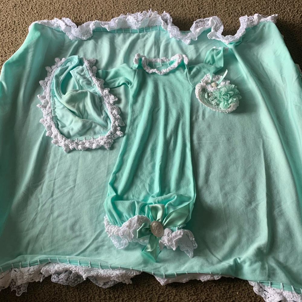 Gown and blanket